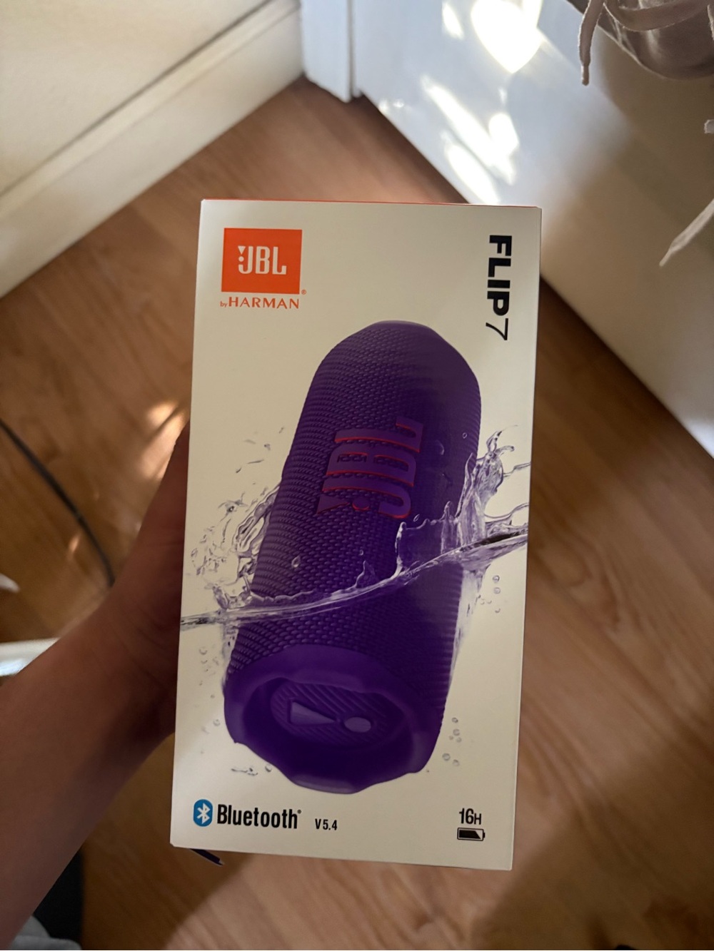 JBL Flip 7 Portable Bluetooth Speaker - Purple